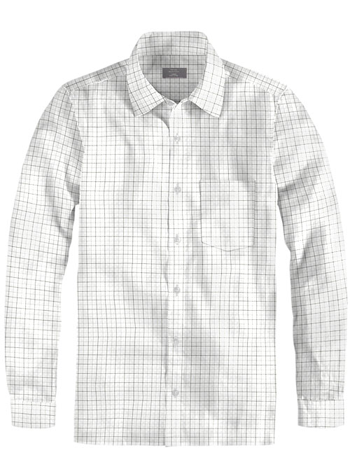 Giza Royal Checks Cotton Shirt - Full Sleeves