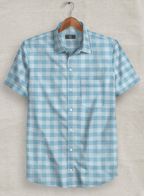 Italian Cotton Aloma Shirt - Half Sleeves