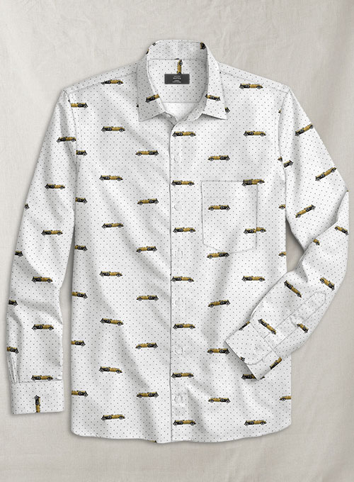 Italian Cotton Duesenberg Shirt - Click Image to Close