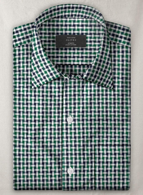 Italian Cotton Kasila Shirt - Half Sleeves