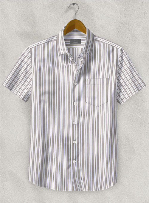 Italian Cotton Maldo Shirt - Half Sleeves