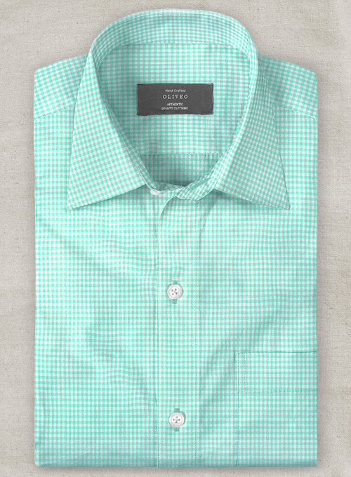 Italian Cotton Rotina Shirt - Half Sleeves - Click Image to Close