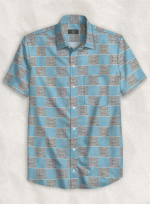 Italian Cotton Lira Shirt - Half Sleeves