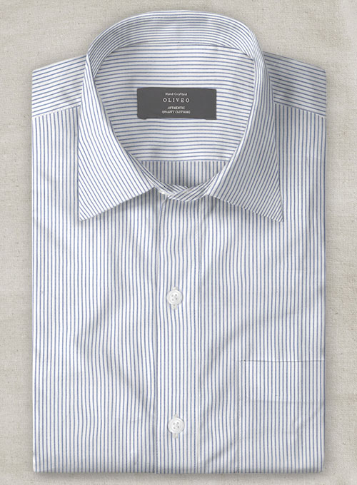 Italian Cotton Frosso Shirt - Half Sleeves