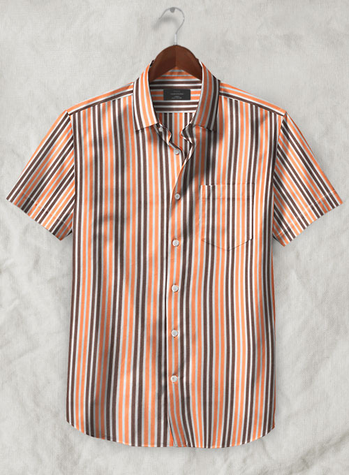 Italian Cotton Norevo Shirt - Half Sleeves