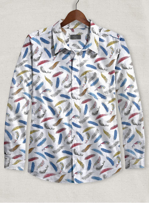Italian Feather Cotton Shirt