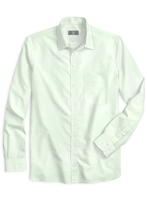Italian Cotton Pale Green Shirt