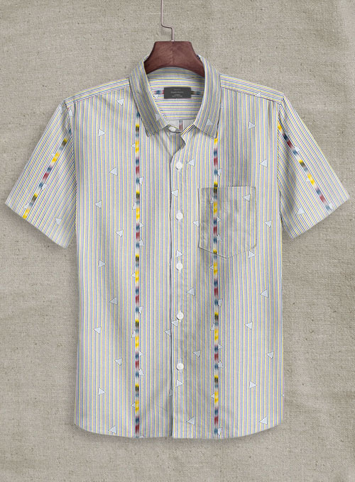 Italian Cotton Baes Shirt - Half Sleeves