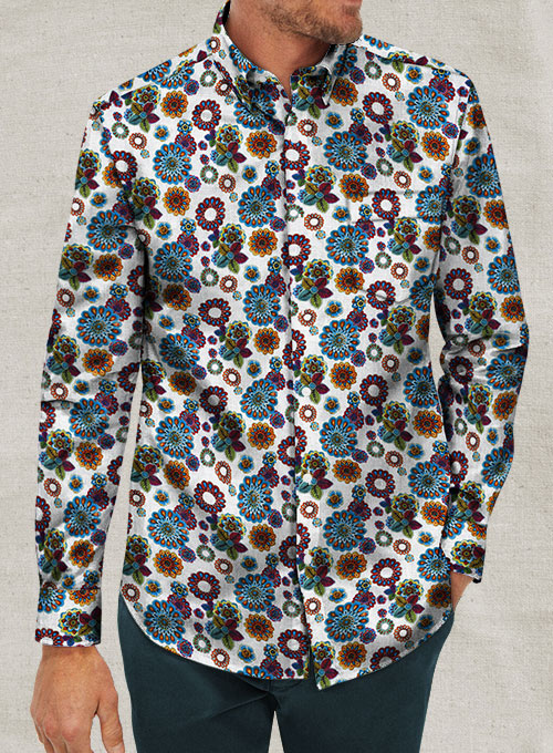 Italian Linen La Rona Shirt - Click Image to Close