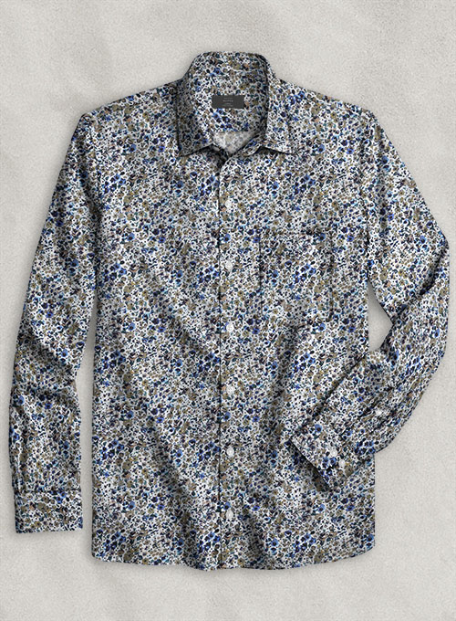 Italian Linen Sanez Shirt - Click Image to Close