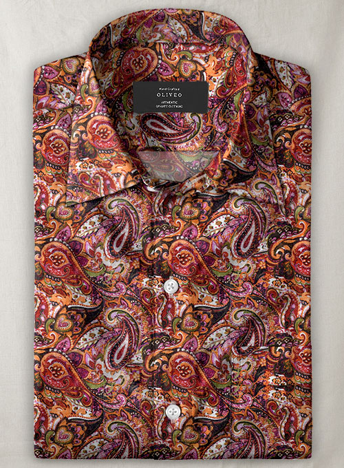 Italian Linen Sino Shirt