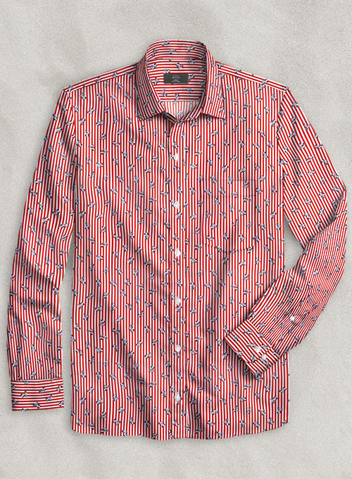 Italian Scooter Cotton Shirt