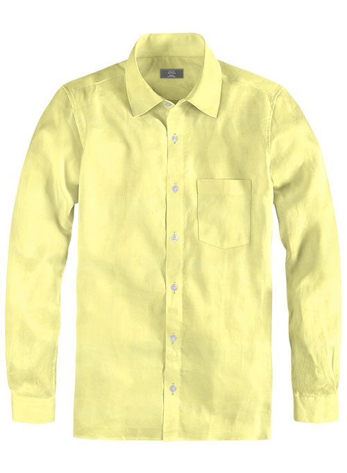 Lemon Poplene Shirt - Click Image to Close