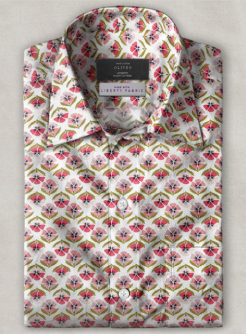 Liberty Hemili Cotton Shirt - Half Sleeves