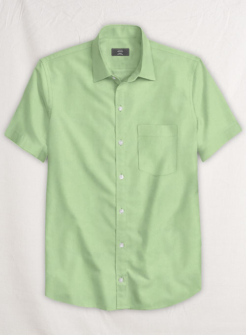 Moss Green Brushed Twill Shirt