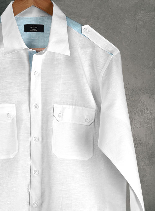 Nacho Linen Shirt - Full Sleeves - Click Image to Close