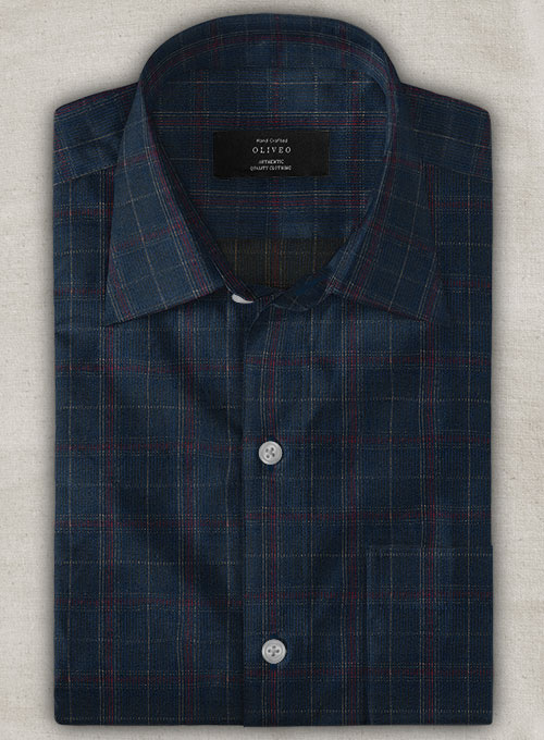 Plaid Corduroy Shirt