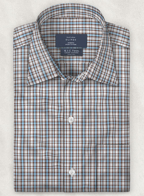 S.I.C. Tess. Italian Cotton Acirri Shirt - Half Sleeves