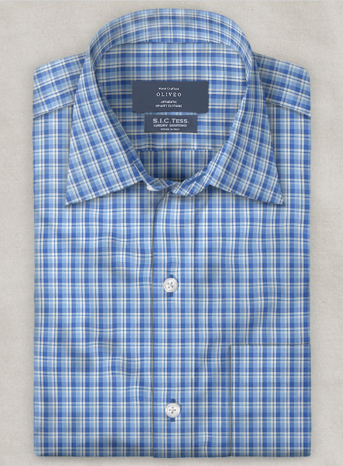 S.I.C. Tess. Italian Cotton Esindo Shirt - Half Sleeves