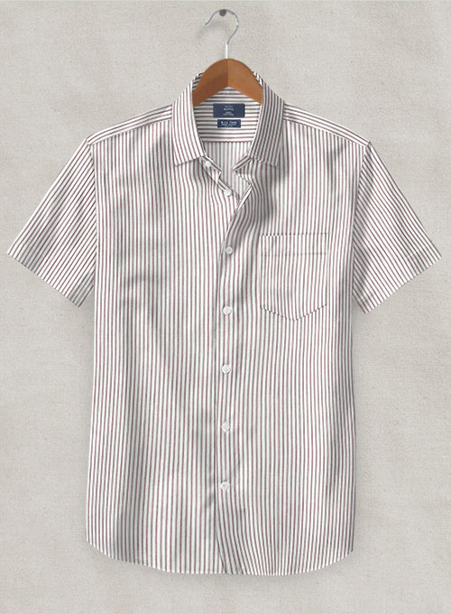 S.I.C. Tess. Italian Cotton Felipo Shirt - Half Sleeves