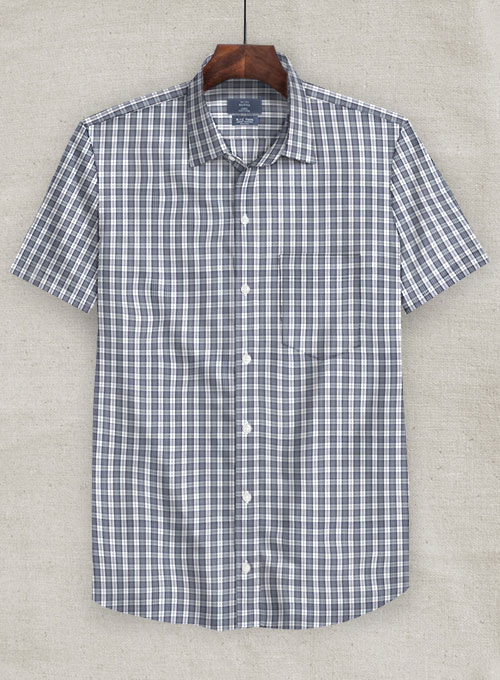 S.I.C. Tess. Italian Cotton Manta Shirt - Half Sleeves
