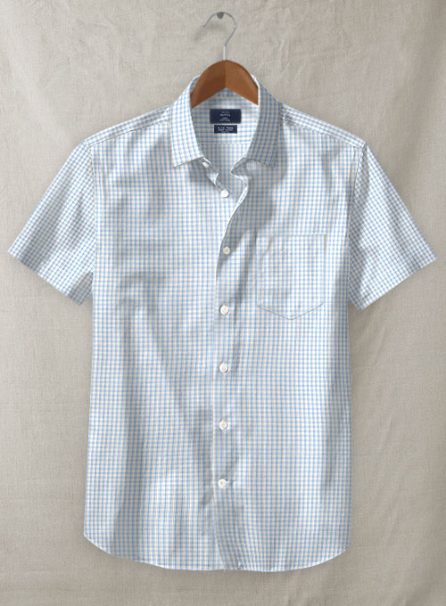 S.I.C. Tess. Italian Cotton Lozio Shirt - Half Sleeves