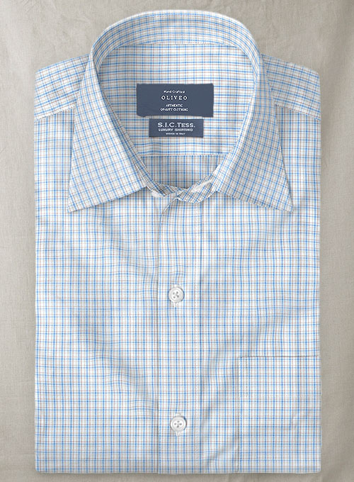 S.I.C. Tess. Italian Cotton Lozio Shirt - Half Sleeves - Click Image to Close