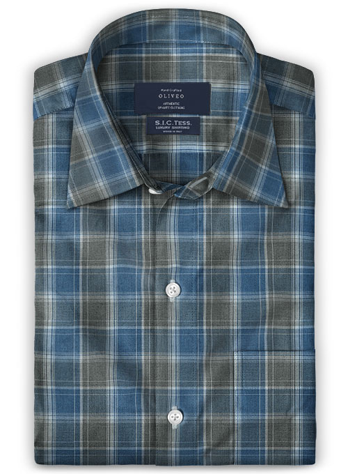 S.I.C. Tess. Italian Cotton Pudoni Shirt