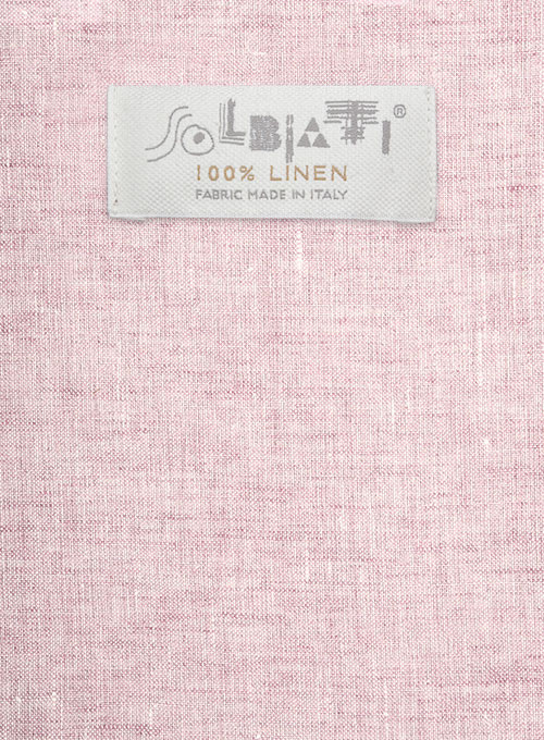 Solbiati Slate Pink Linen Shirt