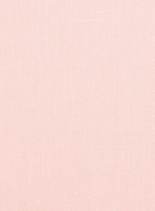 Washed Pink Cotton Linen Shirt