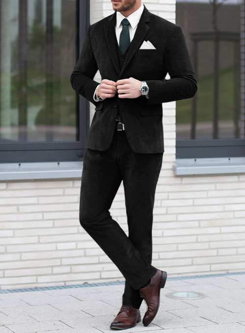 Black Velvet Suit - Click Image to Close