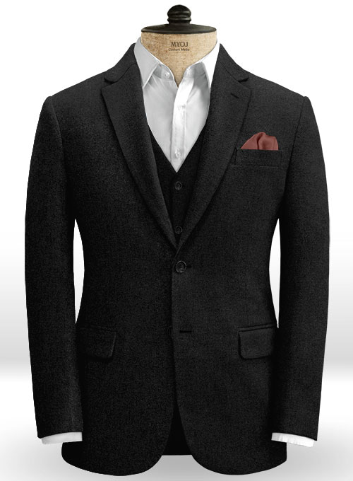 Black Tweed Suit