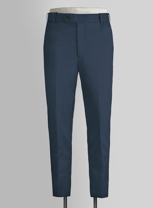 Blue Stretch Chino Suit