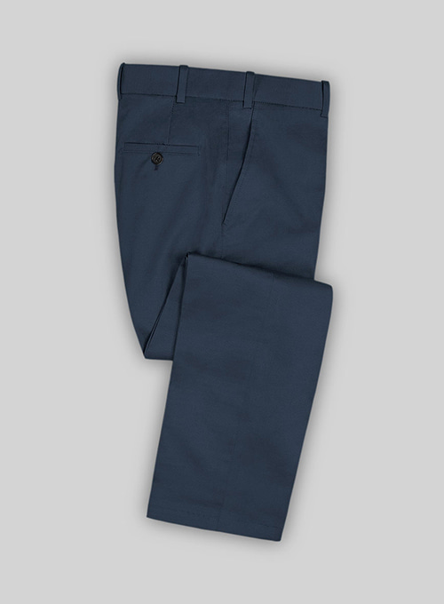 Blue Stretch Chino Suit - Click Image to Close
