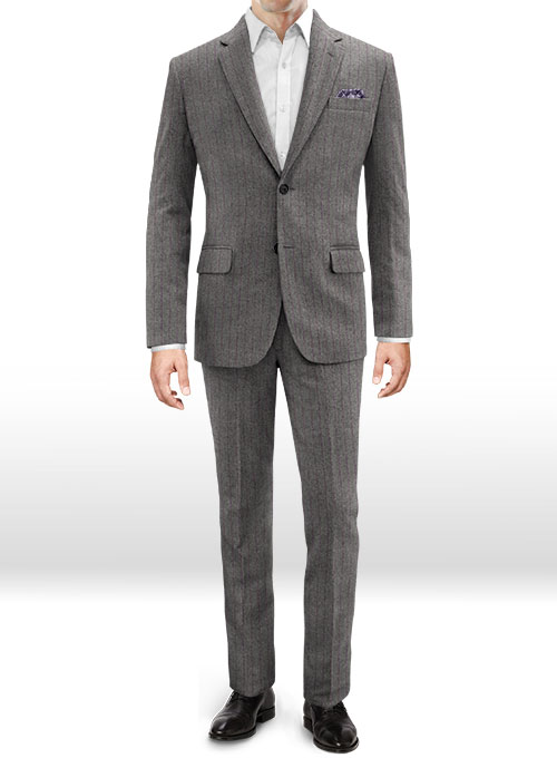 Bologna Tweed Gray Suit