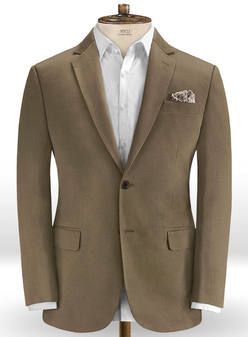 Brown Chino Suit