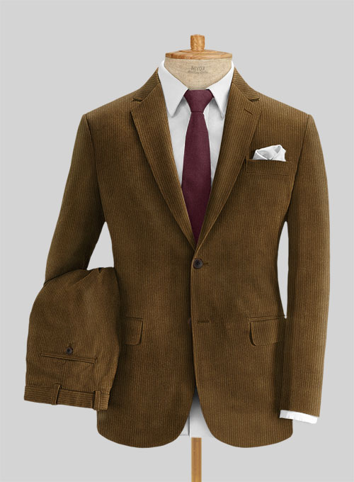 Brown Corduroy Suit