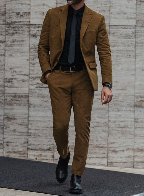 Brown Corduroy Suit