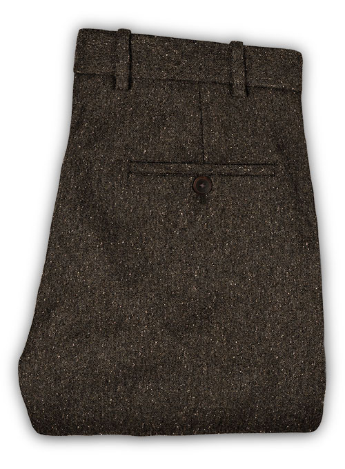 Brown Flecks Donegal Tweed Suit - Click Image to Close