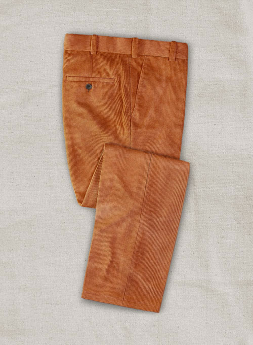 Burnt Orange Corduroy Suit - Click Image to Close