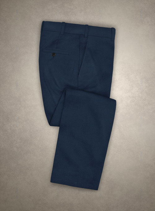 Caccioppoli Cotton Cashmere Royal Blue Suit - Click Image to Close
