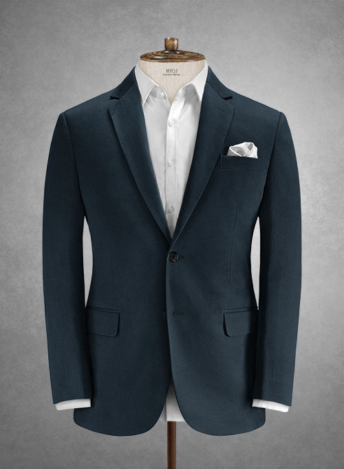 Caccioppoli Cotton Cashmere Astro Navy Suit