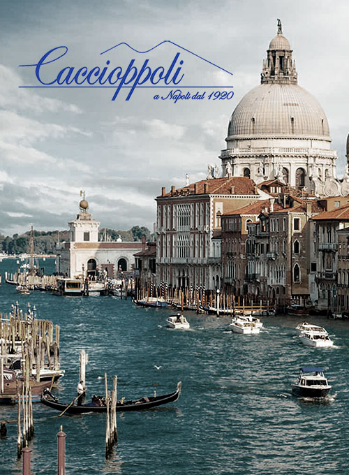 Caccioppoli Herringbone Blue Cotton Suit - Click Image to Close
