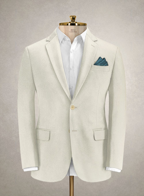 Caccioppoli Cotton Drill Light Beige Suit - Click Image to Close
