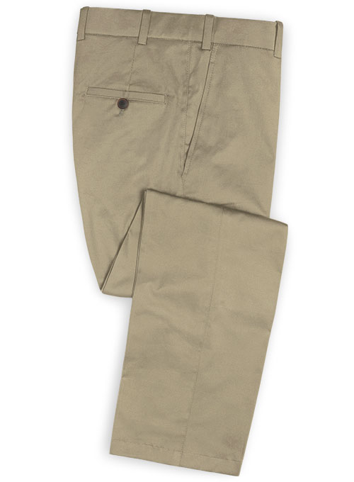 Camel Stretch Chino Suit