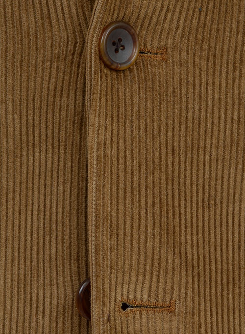 Camel Thick Corduroy Jacket