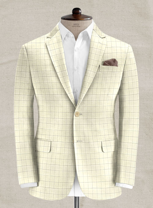 Casino Cotton Wool Stretch Suit