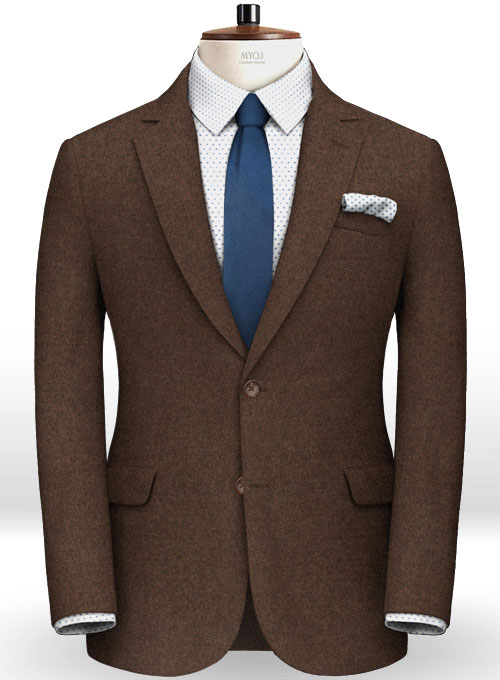 Cashmere Flannel Ladson Wool Suit