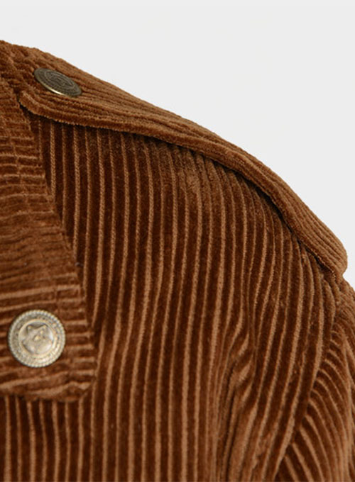 Corduroy Biker Jacket - Click Image to Close