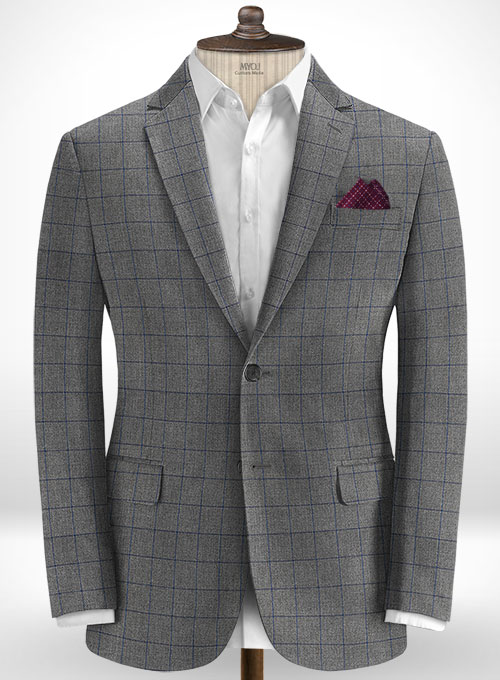 Cotton Alddi Gray Suit